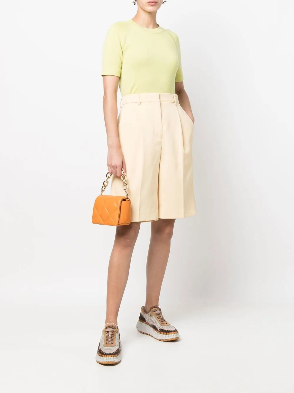 Cashmere Short-Sleeve Top