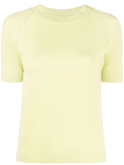Cashmere Short-Sleeve Top