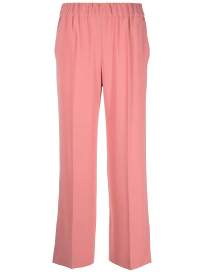 Cropped Wide-Leg Trousers