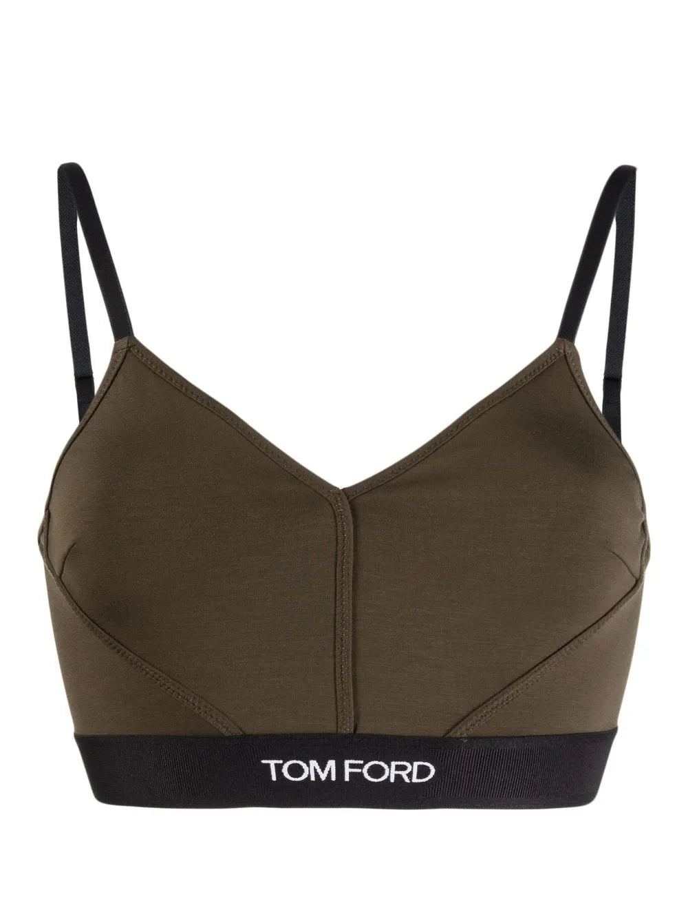 Logo-Trim Stretch Bralette