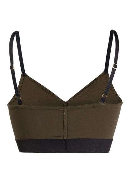 Logo-Trim Stretch Bralette