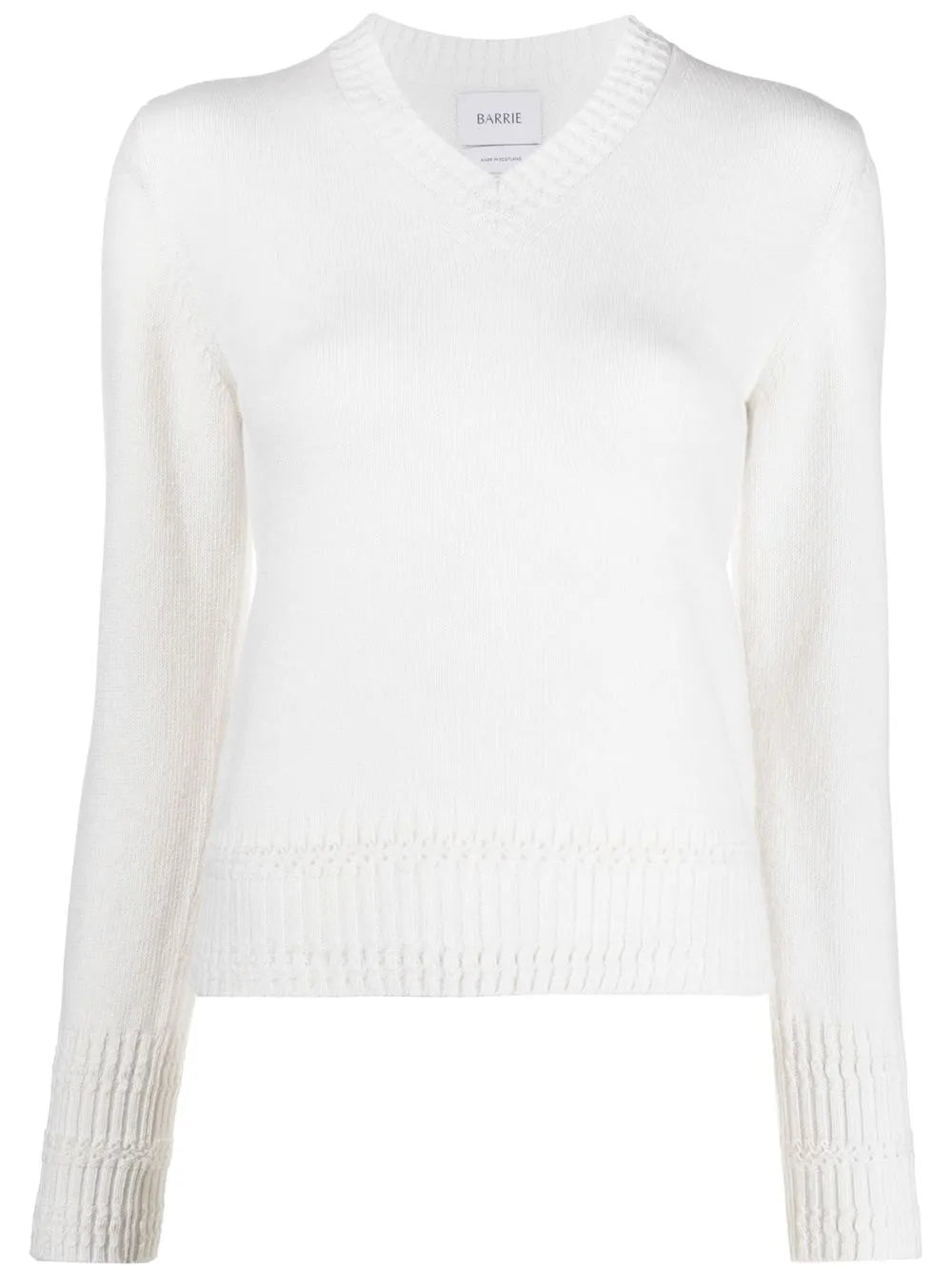 V-Neck Cashmere-Knit Top