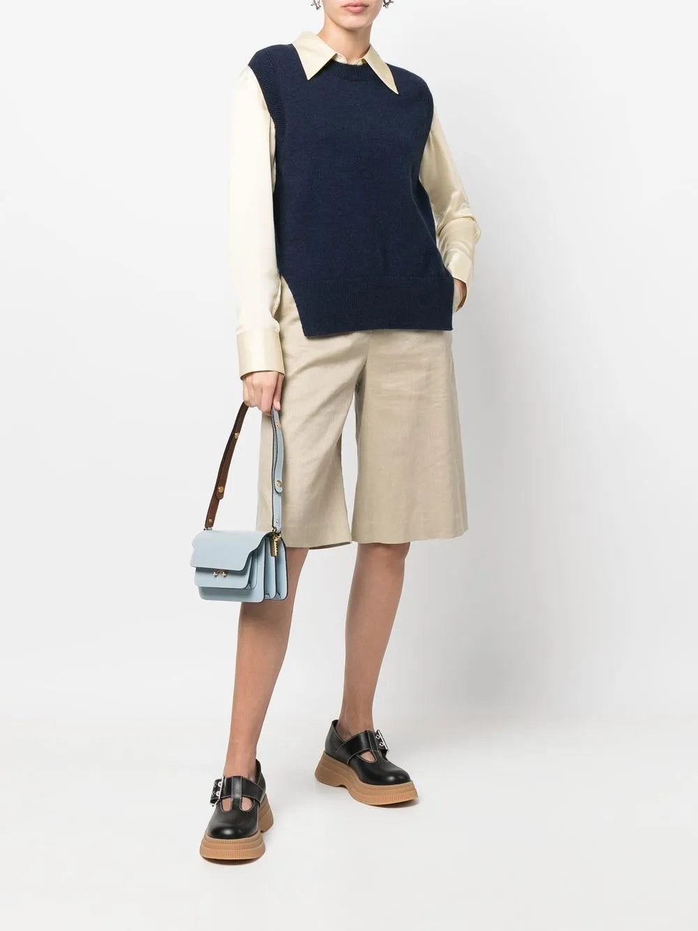 Iconic Sleeveless Cashmere Jumper