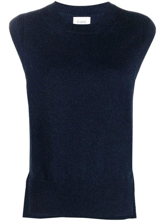 Iconic Sleeveless Cashmere Jumper