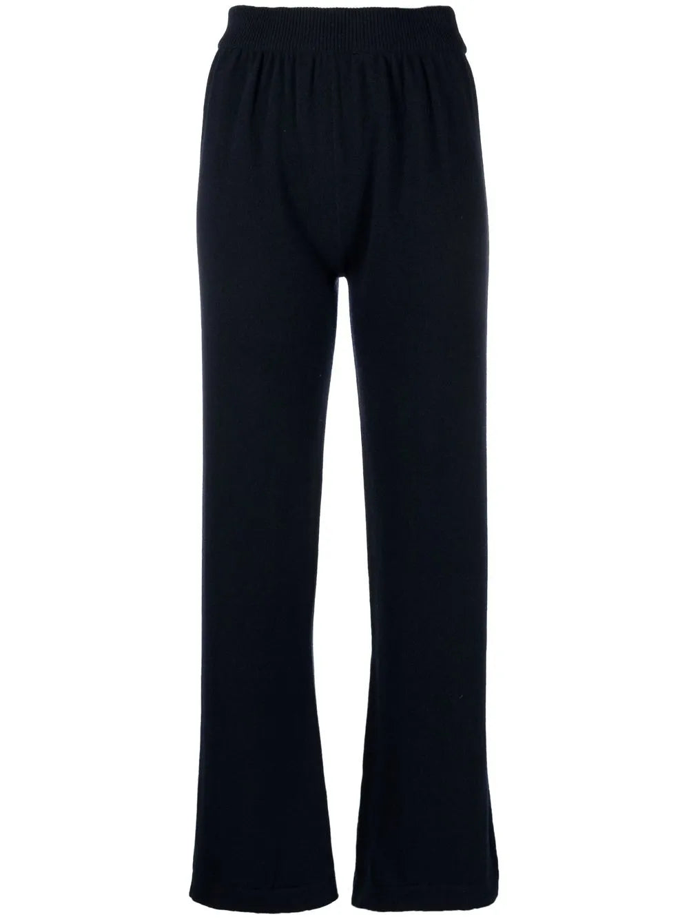 Wide-Leg Cashmere Trousers
