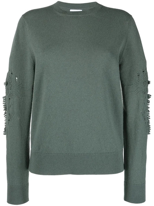 Round-Neck Cashmere Jumper