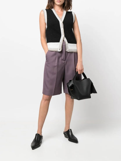 Sleeveless Cashmere Cardigan