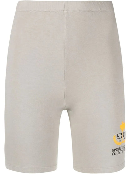 Logo-Print Stretch Shorts