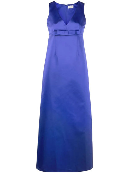 Sleeveless V-Neck Maxi Dress