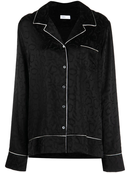 Pyjama-Style Long-Sleeve Shirt