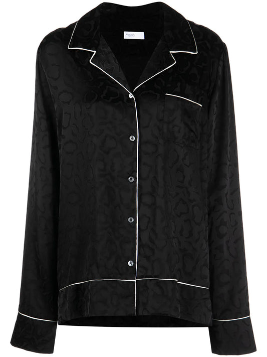 Pyjama-Style Long-Sleeve Shirt