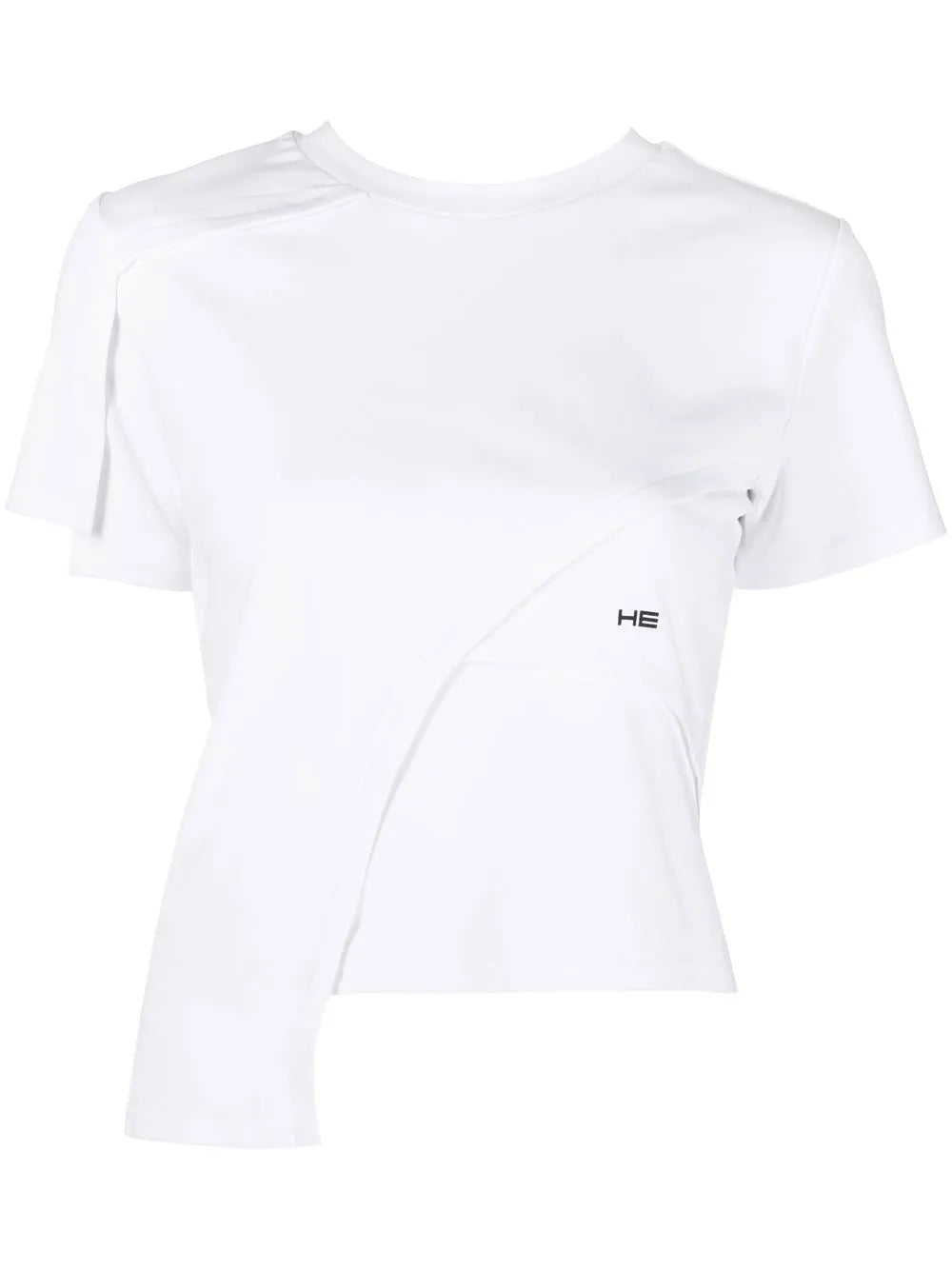 Embroidered-Logo Detail T-Shirt