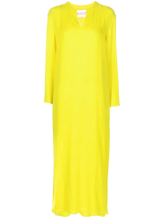 Slit-Detail Dress