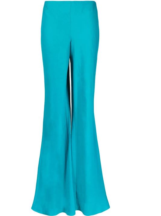 High-Rise Flared Trousers