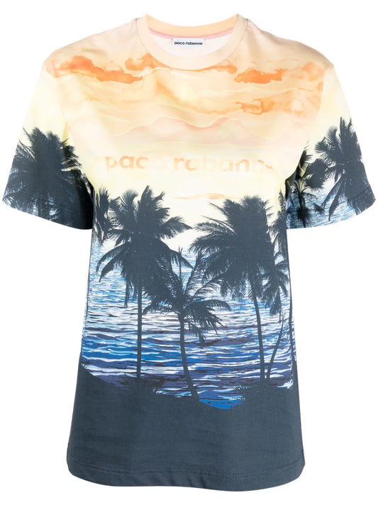 Graphic-Print Organic Cotton T-Shirt