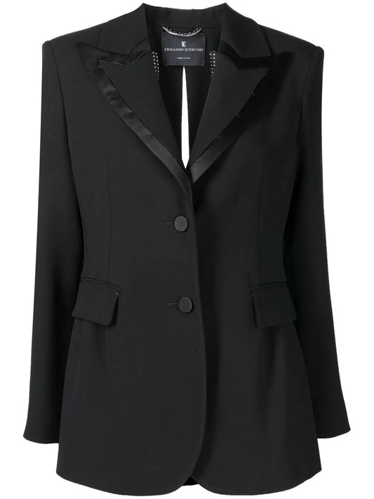 Cady Cut-Out Blazer