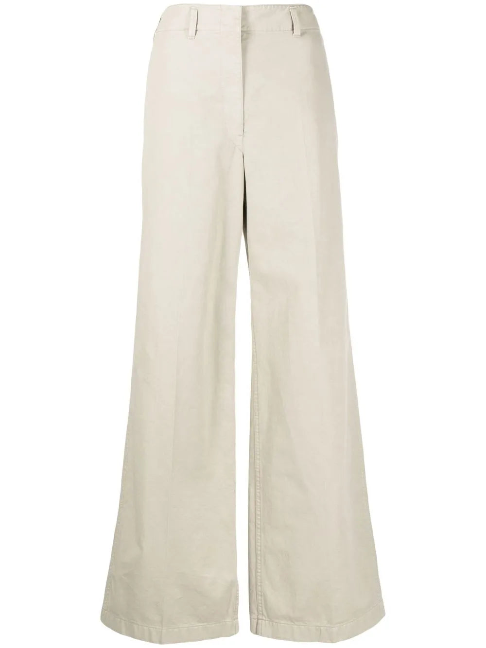 Wide-Leg Tailored Trousers
