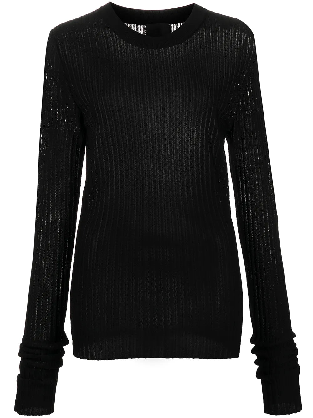 Fine Ribbed-Knit Jumper