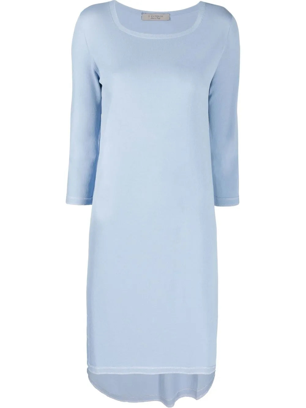Long-Sleeved Knitted Dress