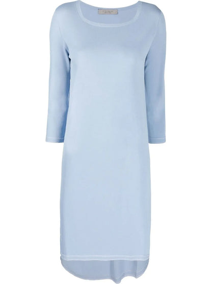 Long-Sleeved Knitted Dress