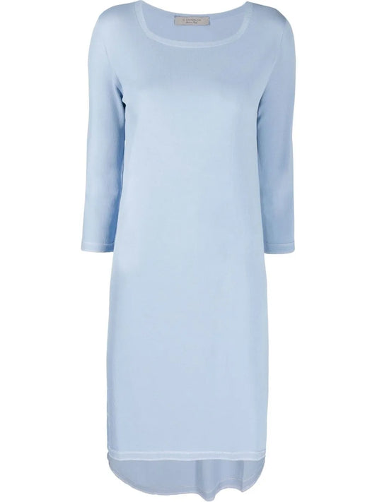 Long-Sleeved Knitted Dress