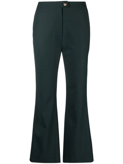 Kyma Cropped Kick-Flare Trousers