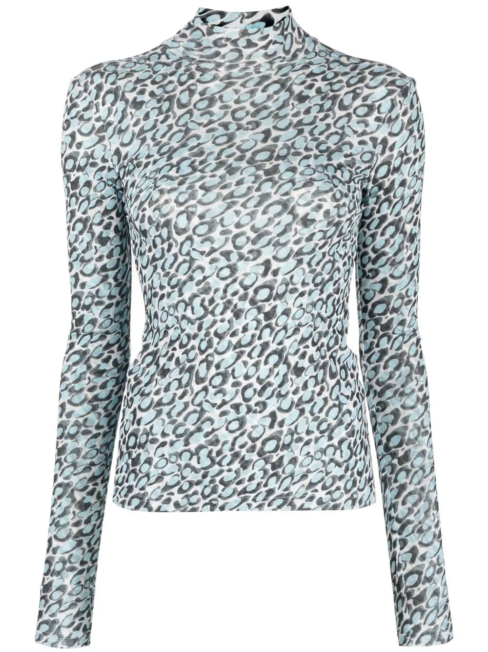 Back Cut-Out Patterned Top