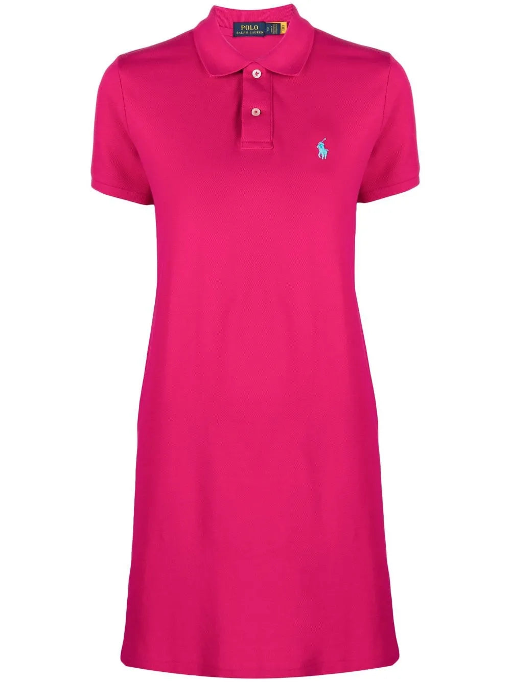 Embroidered Polo-Pony Dress