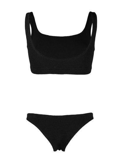 Ginny Boobs Seersucker Bikini Set
