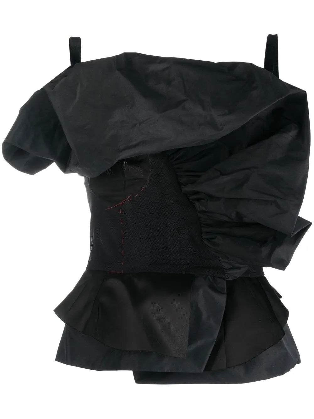 Sleeveless Ruffled Top