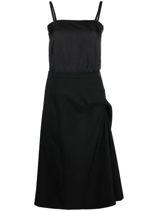 Reworked Wool Midi Dress