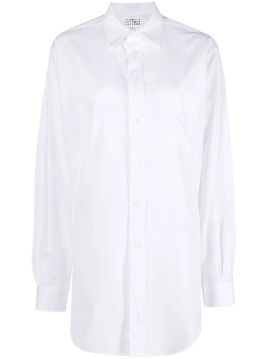 Longline Poplin Shirt