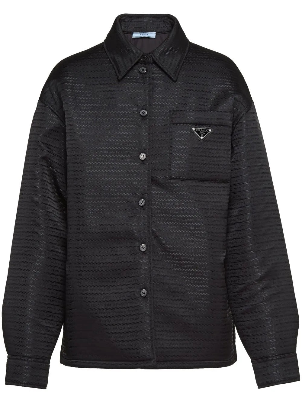 Re-Nylon Triangle-Logo Jacket