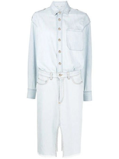 Denim Shirt Dress