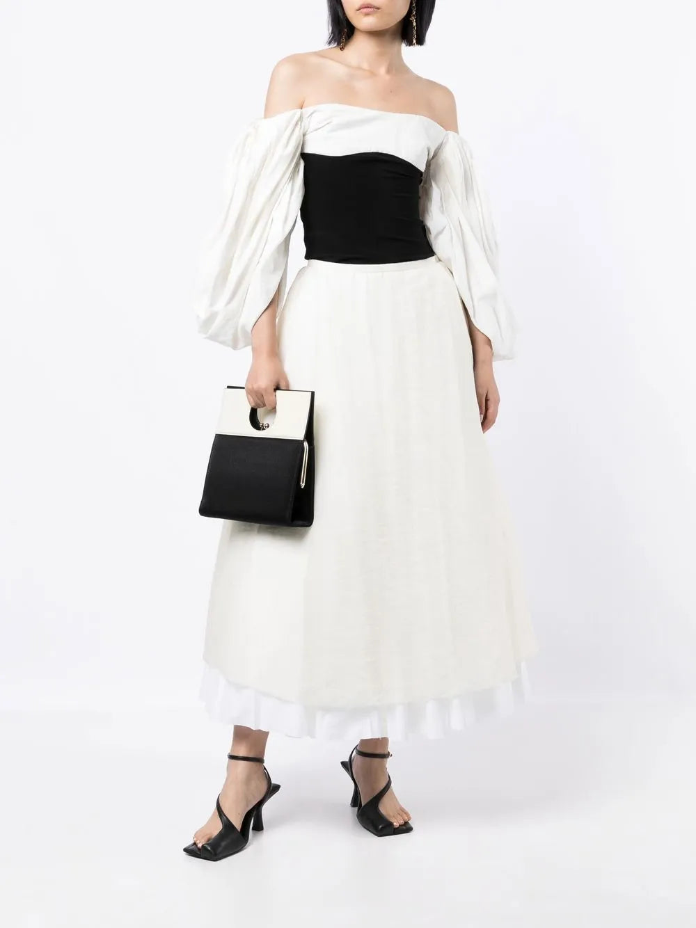 Luca A-Line Midi Skirt