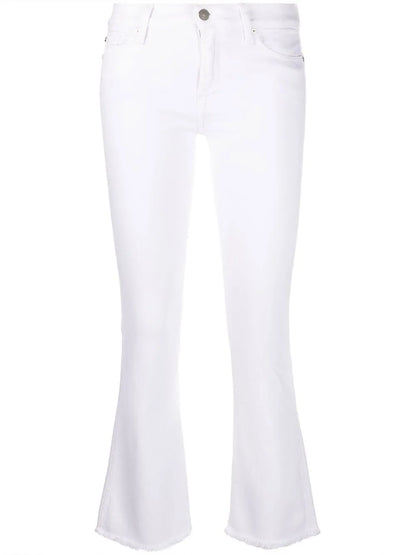 Low-Rise Bootcut Jeans