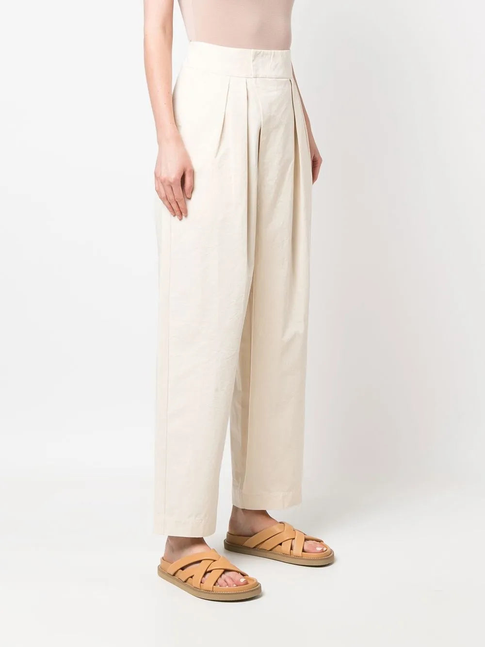 Cotton Tailored Trousers