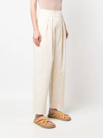 Cotton Tailored Trousers