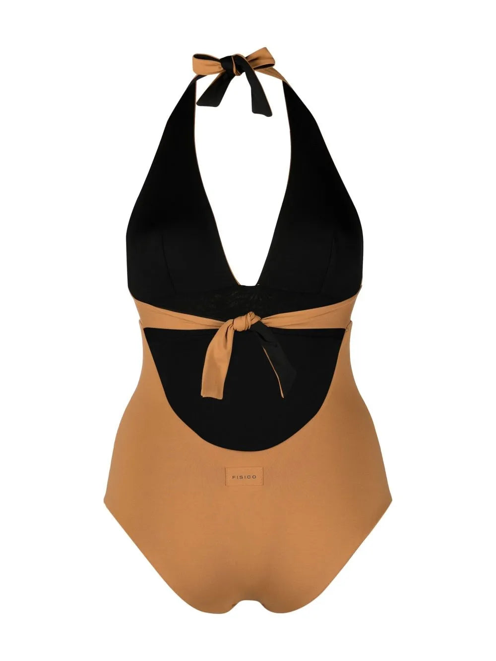 Reversible V-Neck One-Piece