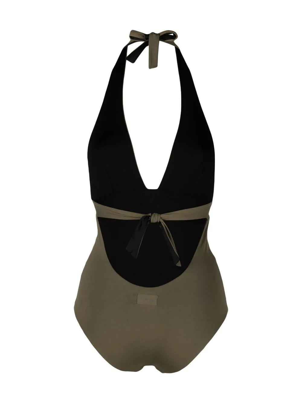 Reversible V-Neck One-Piece