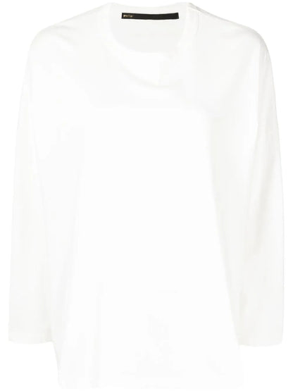 Drop-Shoulder Cotton Sweatshirt