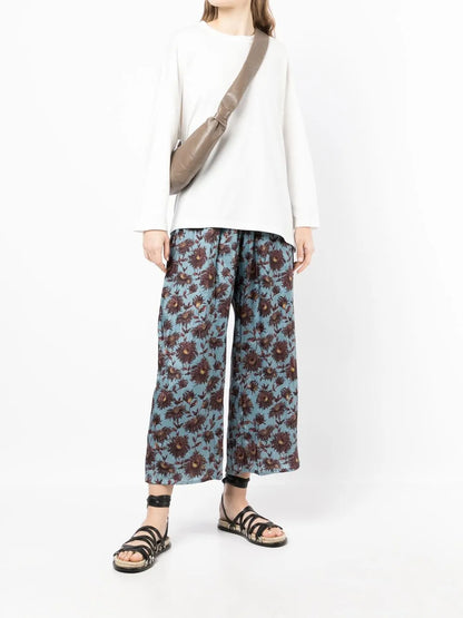 Drop-Shoulder Cotton Sweatshirt
