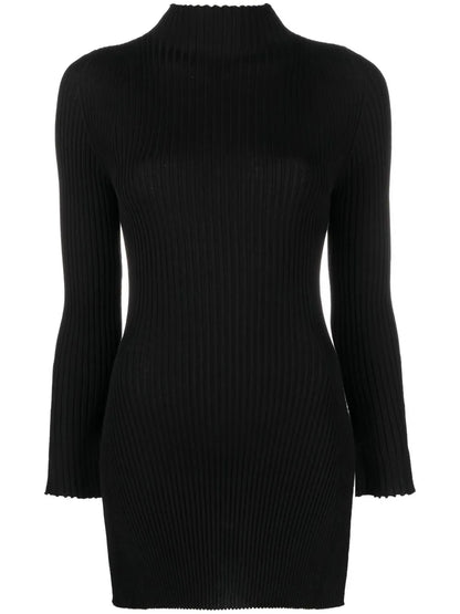 Ribbed-Knit Merino Top