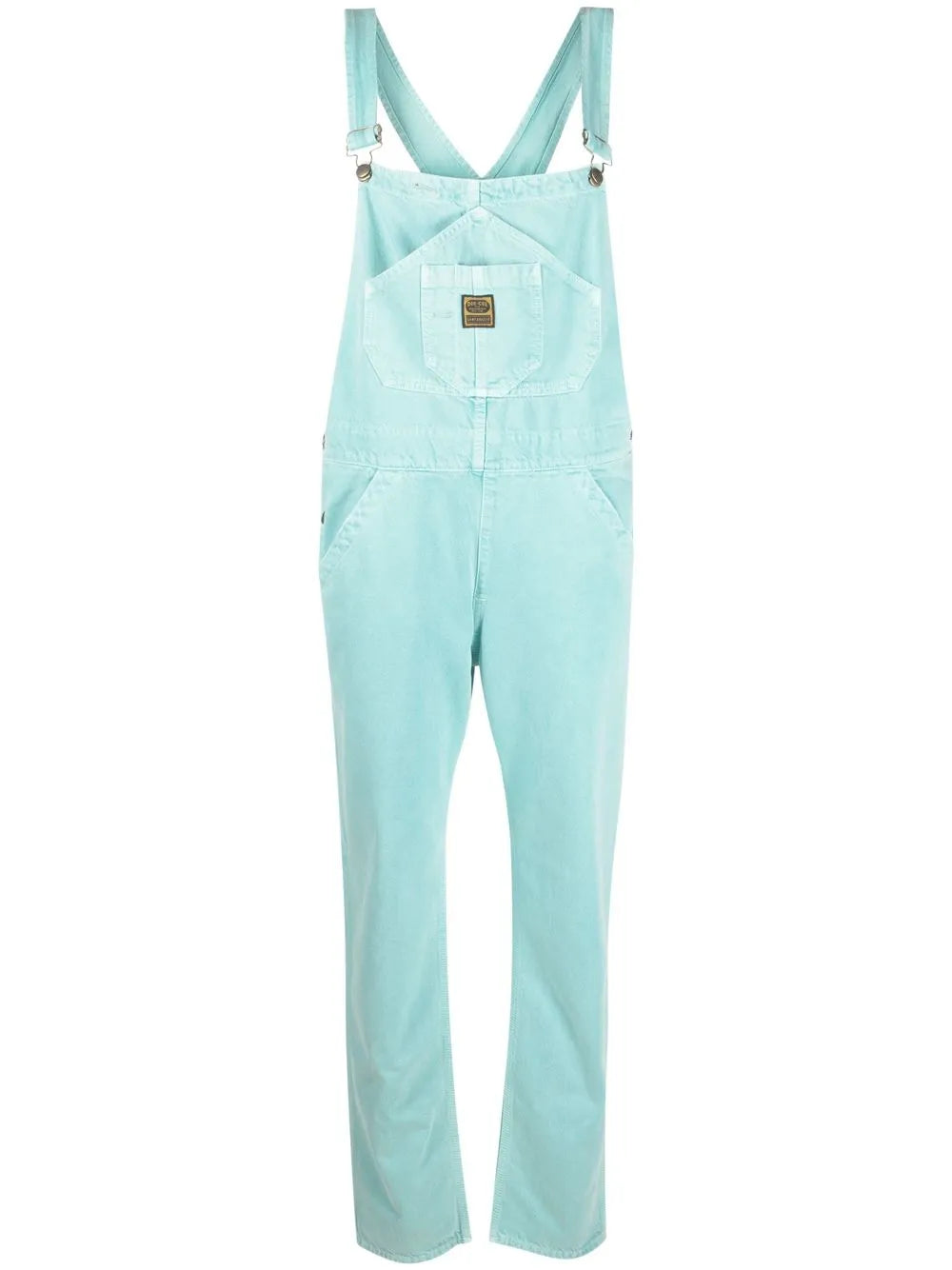 Logo Patch Organic Cotton Dungarees