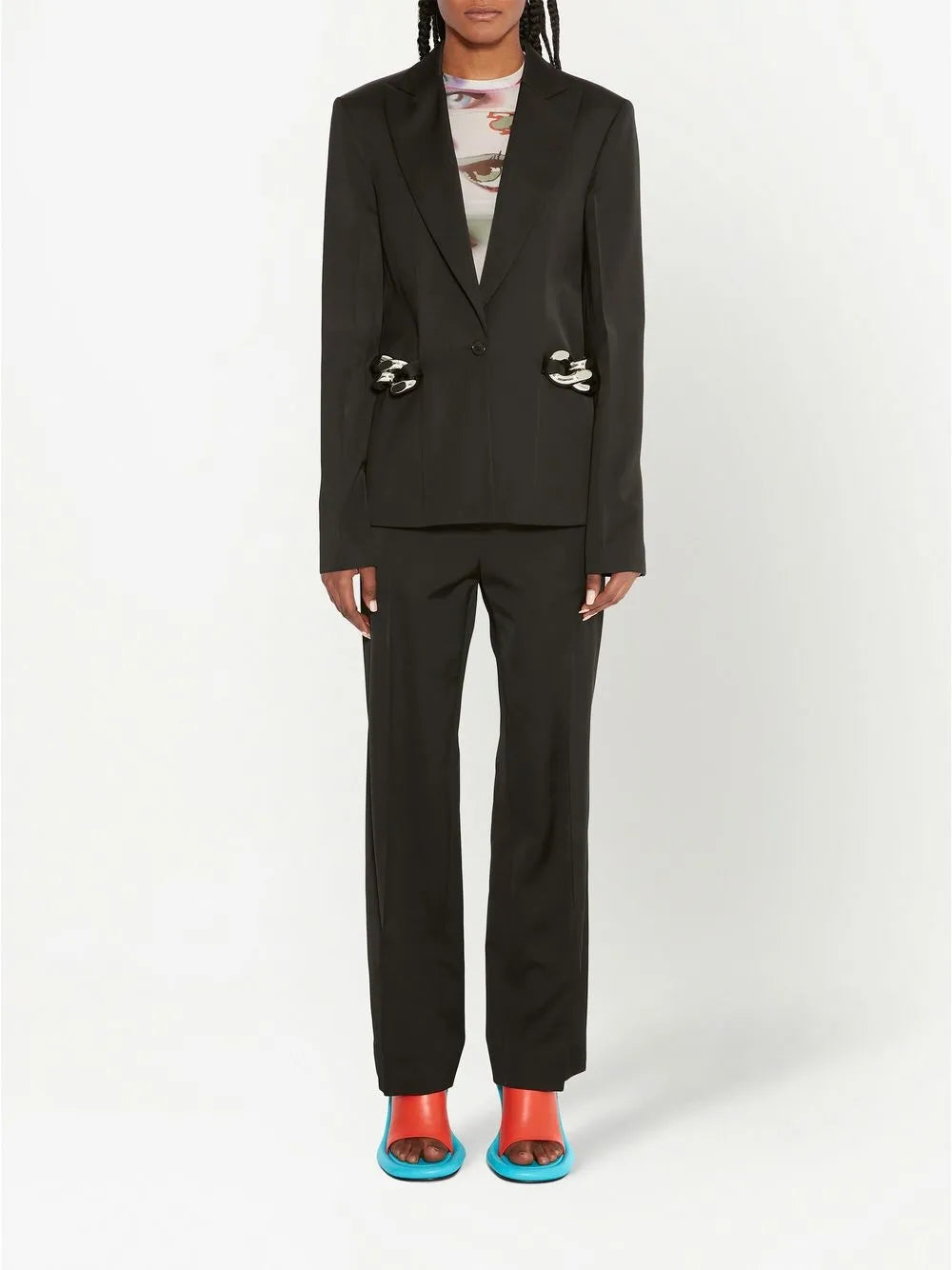 Straight-Leg Trousers