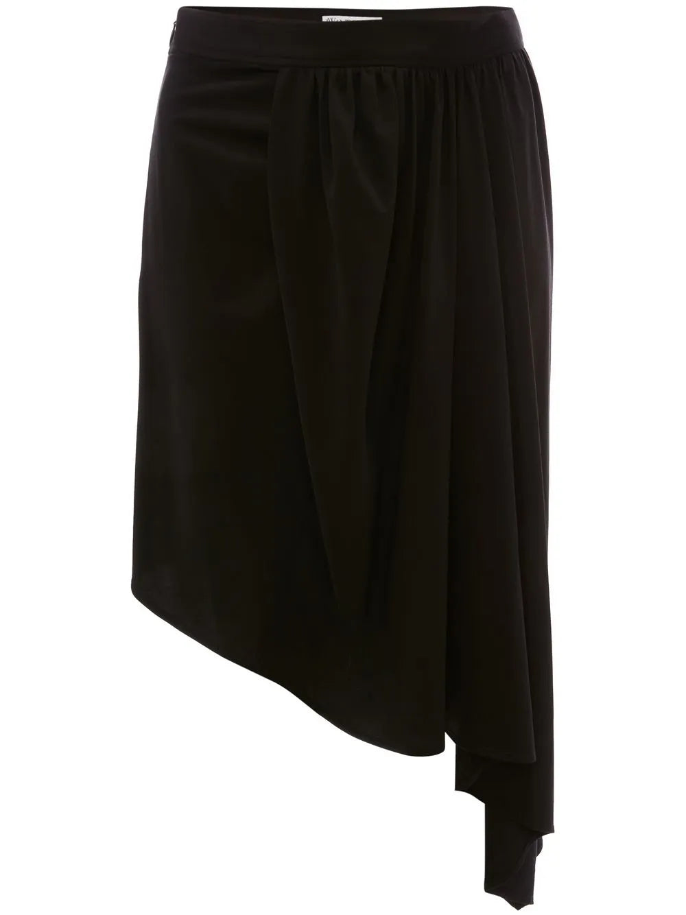 Asymmetric Gathered Skirt