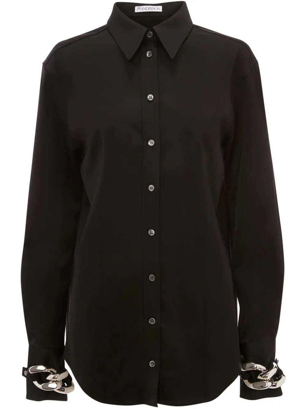 Chain-Link Cuff Shirt