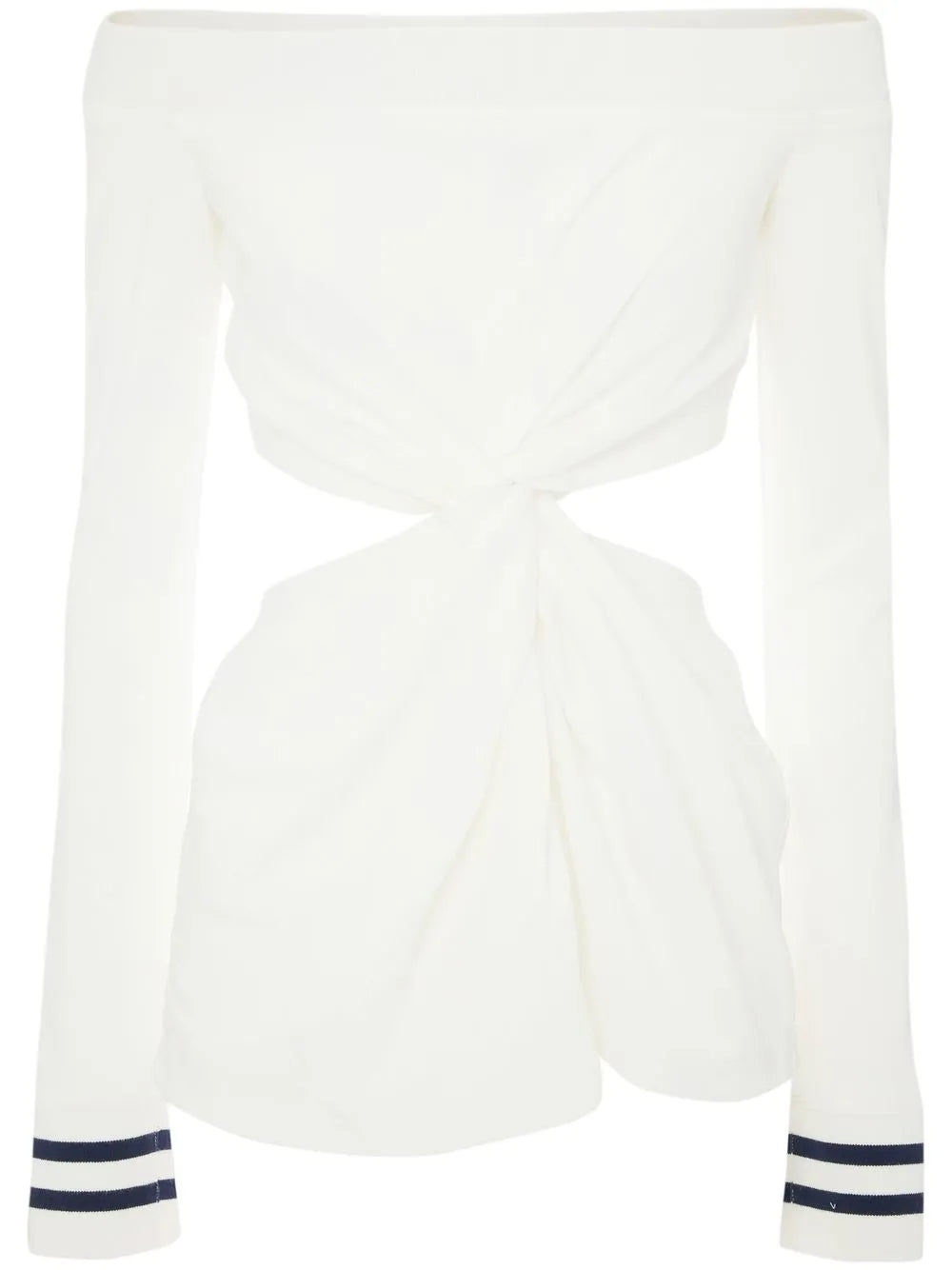 Off-Shoulder Cut-Out Blouse