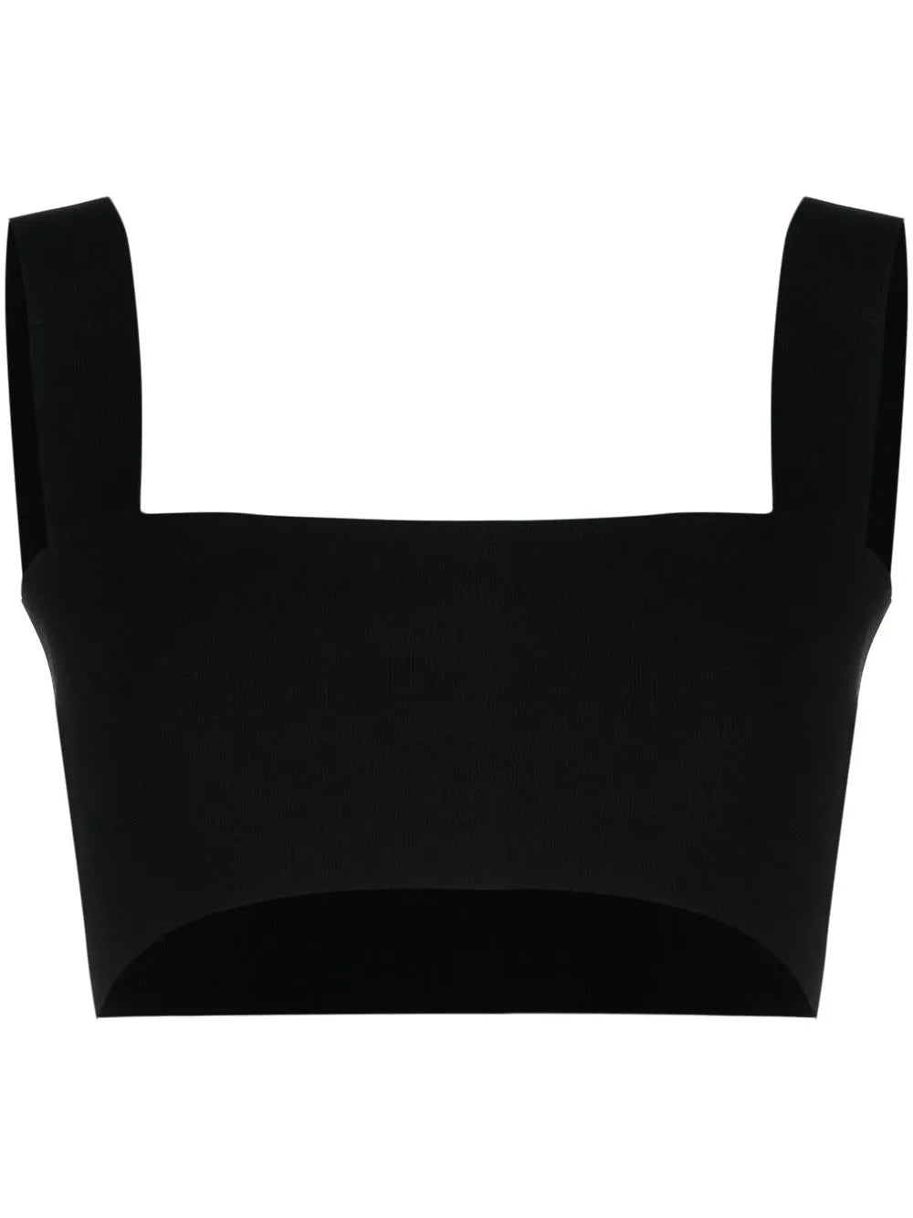 Square-Neck Cropped Top