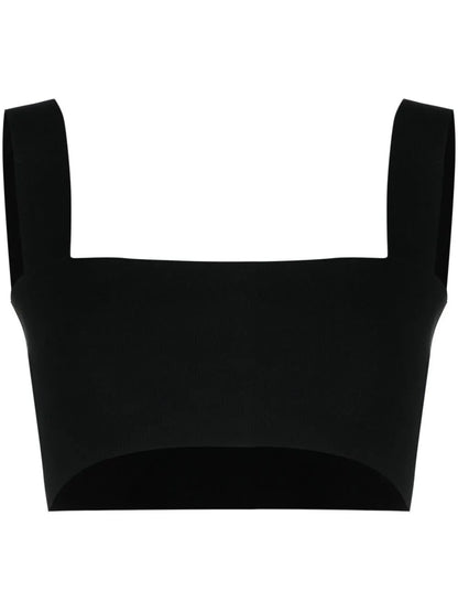 Square-Neck Cropped Top